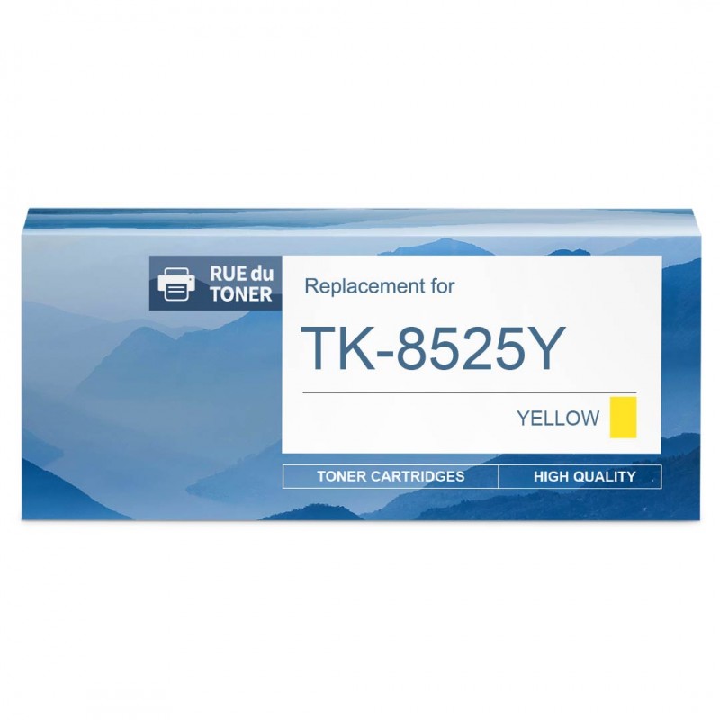 Kyocera Toner Compatible Tk Y Jaune Ruedutoner Fr