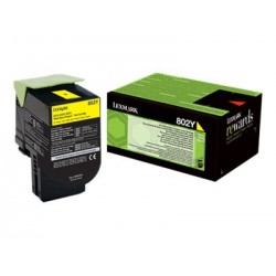 Lexmark 802Y - jaune - original - toner