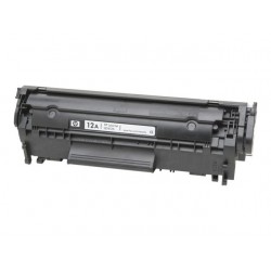 HP 12A - noire - original - toner