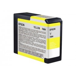 Epson T5804 - jaune - originale - cartouche d'encre