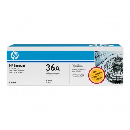 HP 36A - noire - original - toner