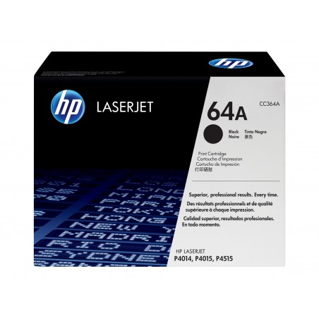 HP 64A - noire - original - toner