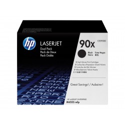 HP 90X - Pack de 2 - à rendement élevé - noire - original - toner