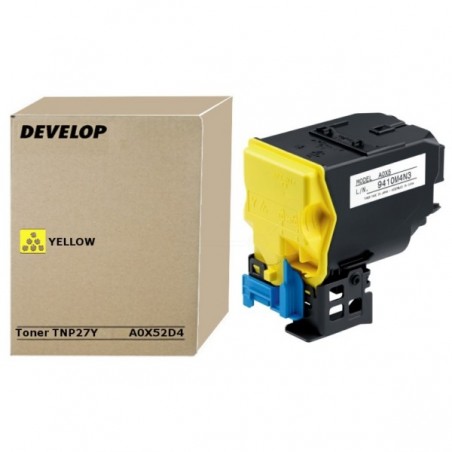 Original Develop A0X52D4 / TNP27Y Toner jaune