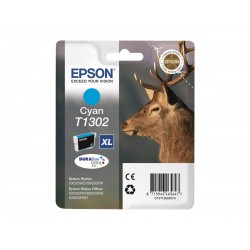 Epson T1302 Cerf - à rendement élevé - cyan - originale - cartouche d'encre