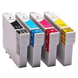 Cartouche d'encre équivalent à Epson Multipack 502XL Pack de 4 Noir, Jaune, Cyan, Magenta