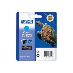 Epson T1572 Tortue - cyan - originale - cartouche d'encre