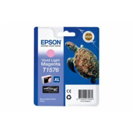 Epson T1576 Tortue - magenta vif clair - originale - cartouche d'encre