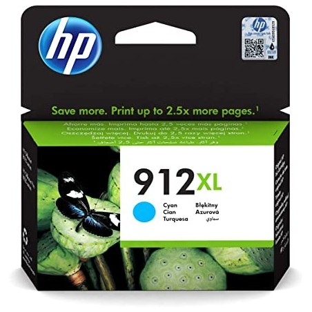 HP 912XL Pack de 4 Cartouches d'encre Noire/Cyan/Magenta/Jaune