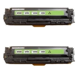 Toner équivalent à HP 125A Pack de 2 Noir