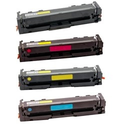 Toner équivalent à HP 216A Pack de 4 4 Couleurs - Avec puce