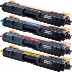 Toner équivalent à Brother TN245 Pack de 4 4 Couleurs