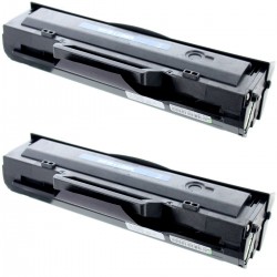 Toner équivalent à HP 106A Pack de 2 Noir