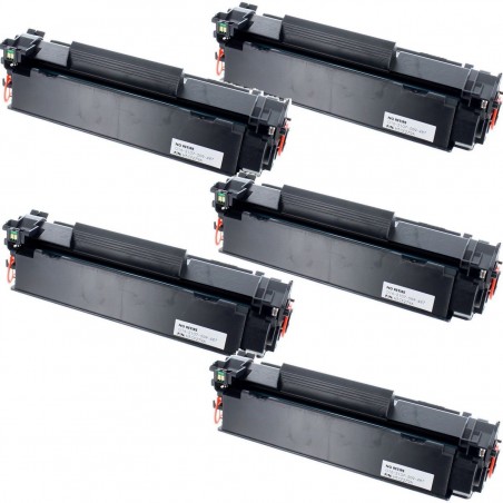 Toner équivalent à HP 79A Pack de 5 Noir