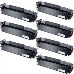 Toner équivalent à HP 79A Pack de 7 Noir