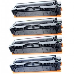 Toner équivalent à HP 203A Pack de 4 4 Couleurs