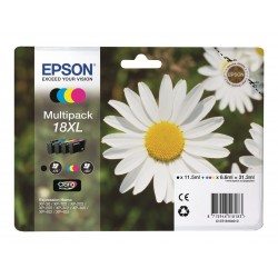 Epson T1816XL Paquerette - Pack de 4 - à rendement élevé - noire, cyan, magenta, jaune - originale - cartouche d'encre