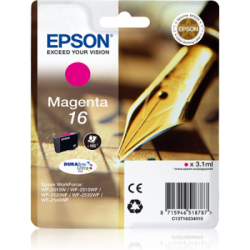 Epson T16 Stylo Plume - magenta - originale - cartouche d'encre