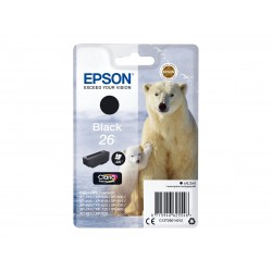 Epson T26 Ours Polaire - noire - originale - cartouche d'encre