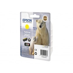 Epson T26XL Ours Polaire - à rendement élevé - jaune - originale - cartouche d'encre