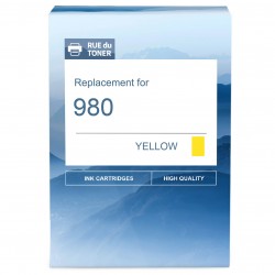 Encre compatible HP 980 Jaune