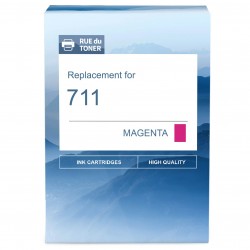 Cartouche encre compatible HP 711 Magenta