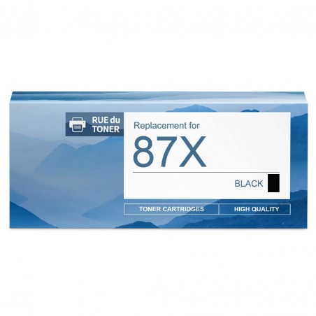 Toner HP 87X Noir compatible