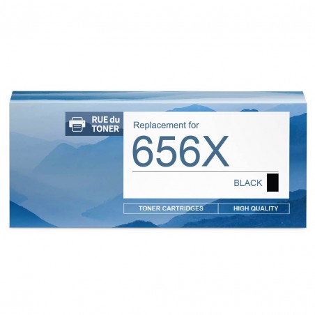 Toner compatible HP 656X Noir