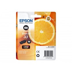 Epson T33 Orange - noire photo - originale - cartouche d'encre