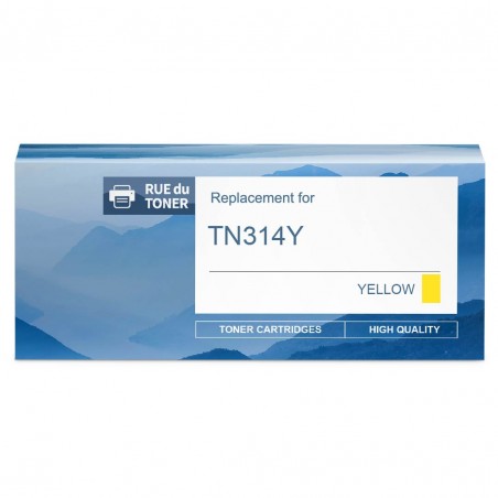 TN314Y toner compatible Jaune