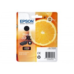 Epson T33XL Orange - à rendement élevé - noire - originale - cartouche d'encre