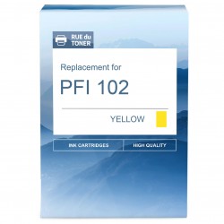 Canon PFI 102Y cartouche d'encre compatible