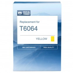 Cartouche compatible T6064 Yellow