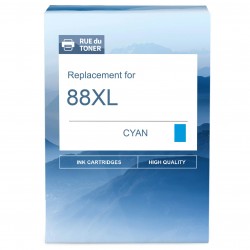 Encre compatible HP 88XL Cyan