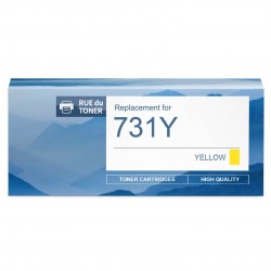 Cartouche de toner 731Y Canon compatible Jaune