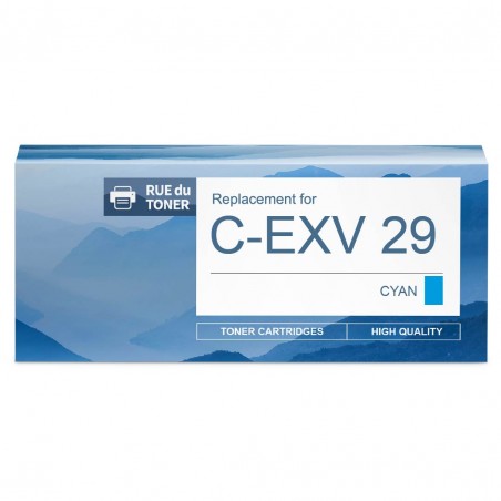 Toner compatible 2794B002 C-EXV 29 Cyan