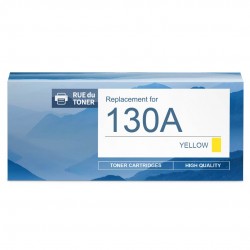 Toner compatible HP 130A Jaune