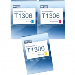 Pack de 3 cartouches de toner compatible C13T13064012