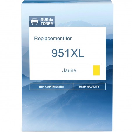 Encre compatible HP 951XL Jaune