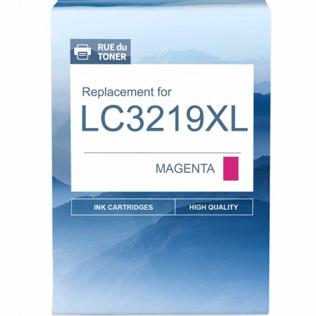 Cartouche jet d'encre équivalent BROTHER LC3219XLM (LC3219XL-M)