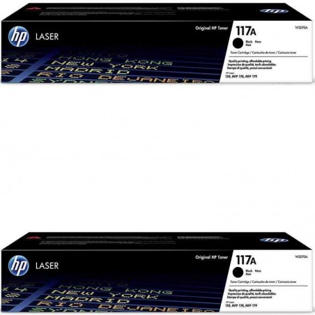 Pack de 2 cartouches de toner 117A