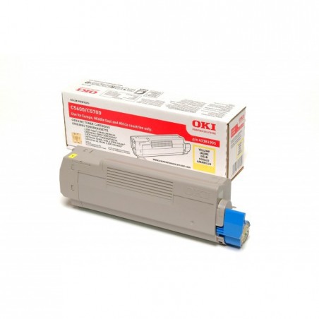 OKI 43381905 - jaune - original - toner