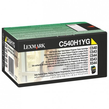 Lexmark C540H1YG - à rendement élevé - jaune - original - toner