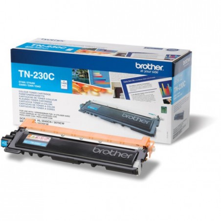 Brother TN230C - cyan - original - toner