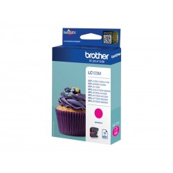 Brother LC123 - magenta - originale - cartouche d'encre