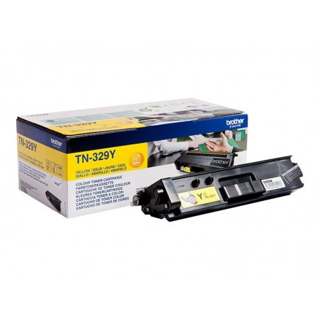 Brother TN329Y - jaune - original - toner